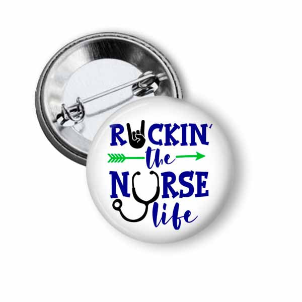 Nurse Button Pin