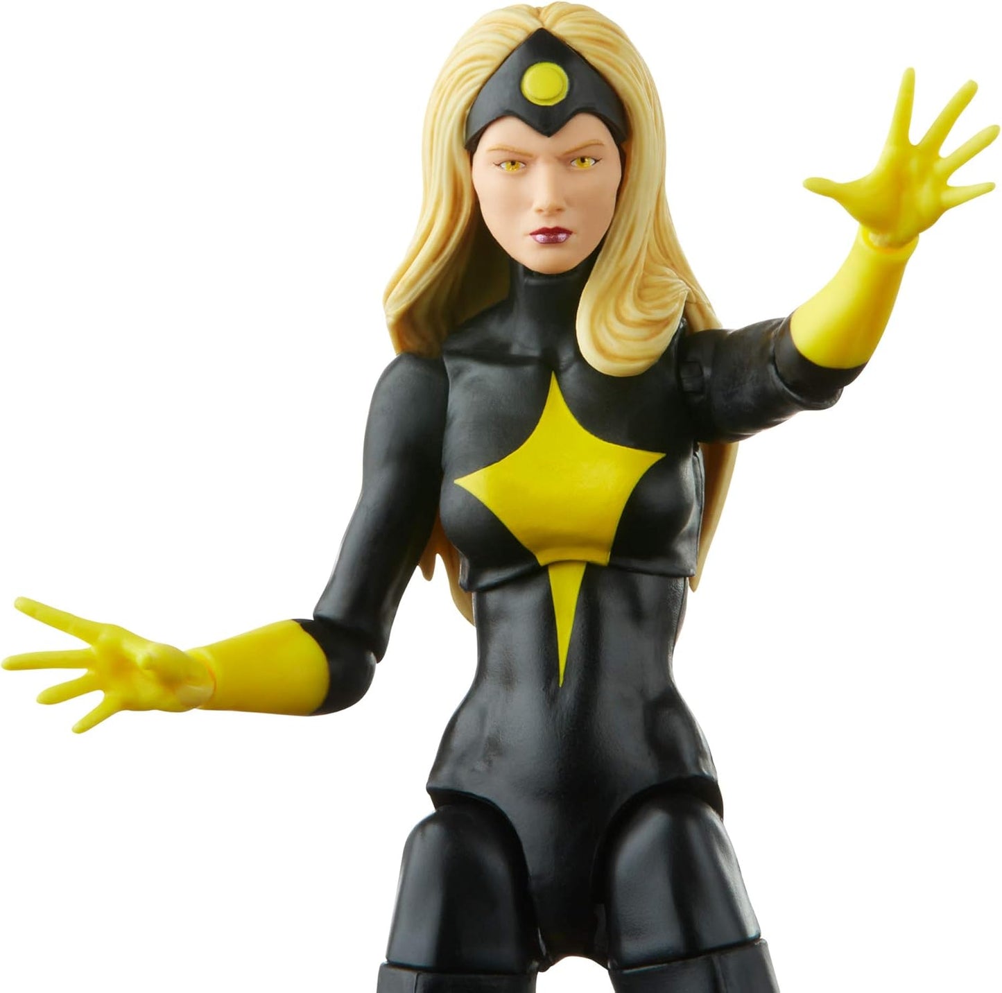Marvel Legends Series 6-inch Darkstar Action Figure Toy with 2 Accessories and 1 Build-A-Figure Part