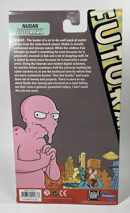 Futurama Toynami Series 4 Action Figure Nudar