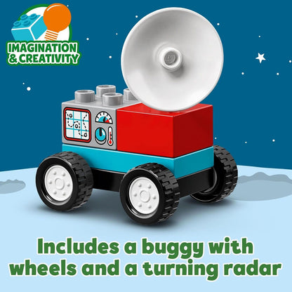 LEGO DUPLO Town Space Shuttle Mission Rocket Toy 10944, Set for Preschool Toddlers Age 2-4 Years