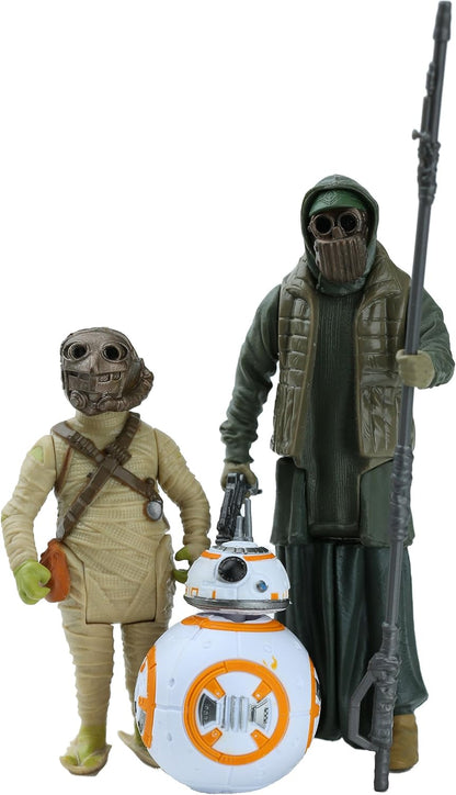 Star Wars The Force Awakens Desert Mission BB-8 And Unkar's Thug Action Figure Set, 9 Pieces