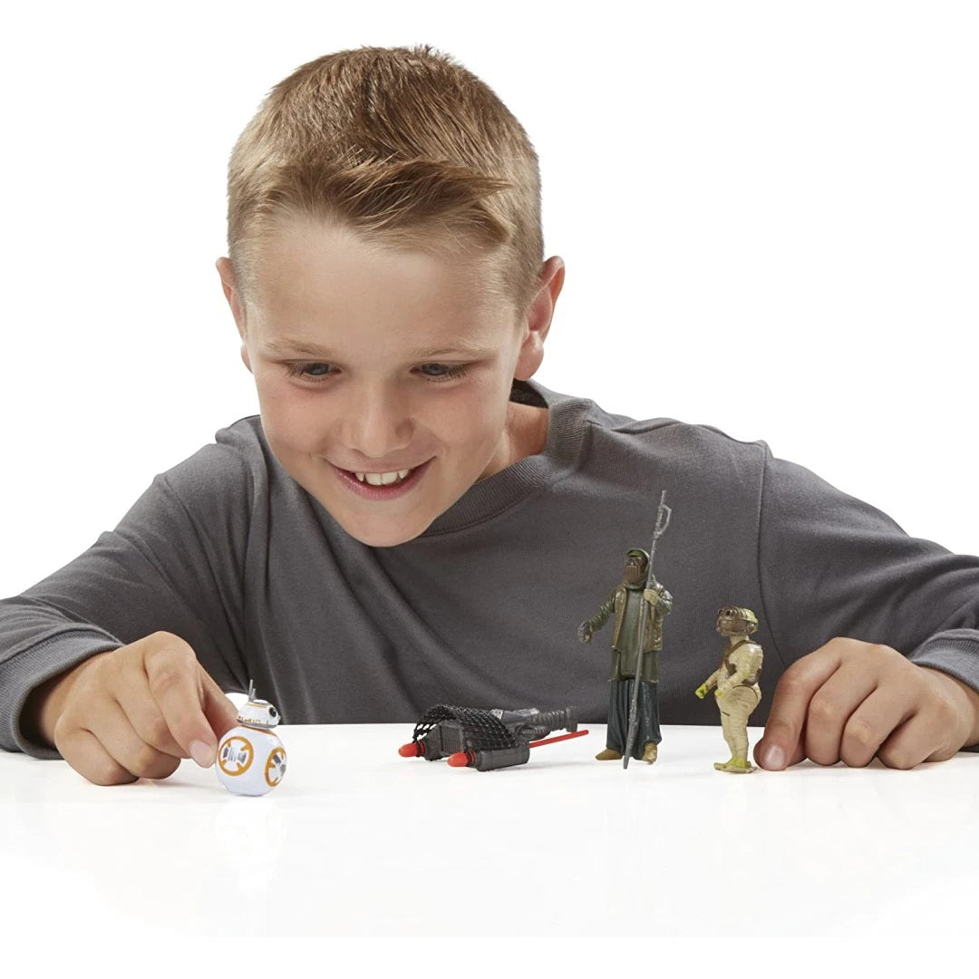 Star Wars The Force Awakens Desert Mission BB-8 And Unkar's Thug Action Figure Set, 9 Pieces
